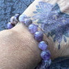 Dog Tooth Amethyst Beaded Bracelet