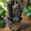 Christmas Smudge Pack with Hamsa protection symbol, incense, and smudge bowl | Muse Crystals & Mystical Gifts