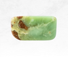 Exquisite Chrysoprase crystal chunk featuring a captivating apple-green colour and translucent appearance - for Heart Healing and Abundance.