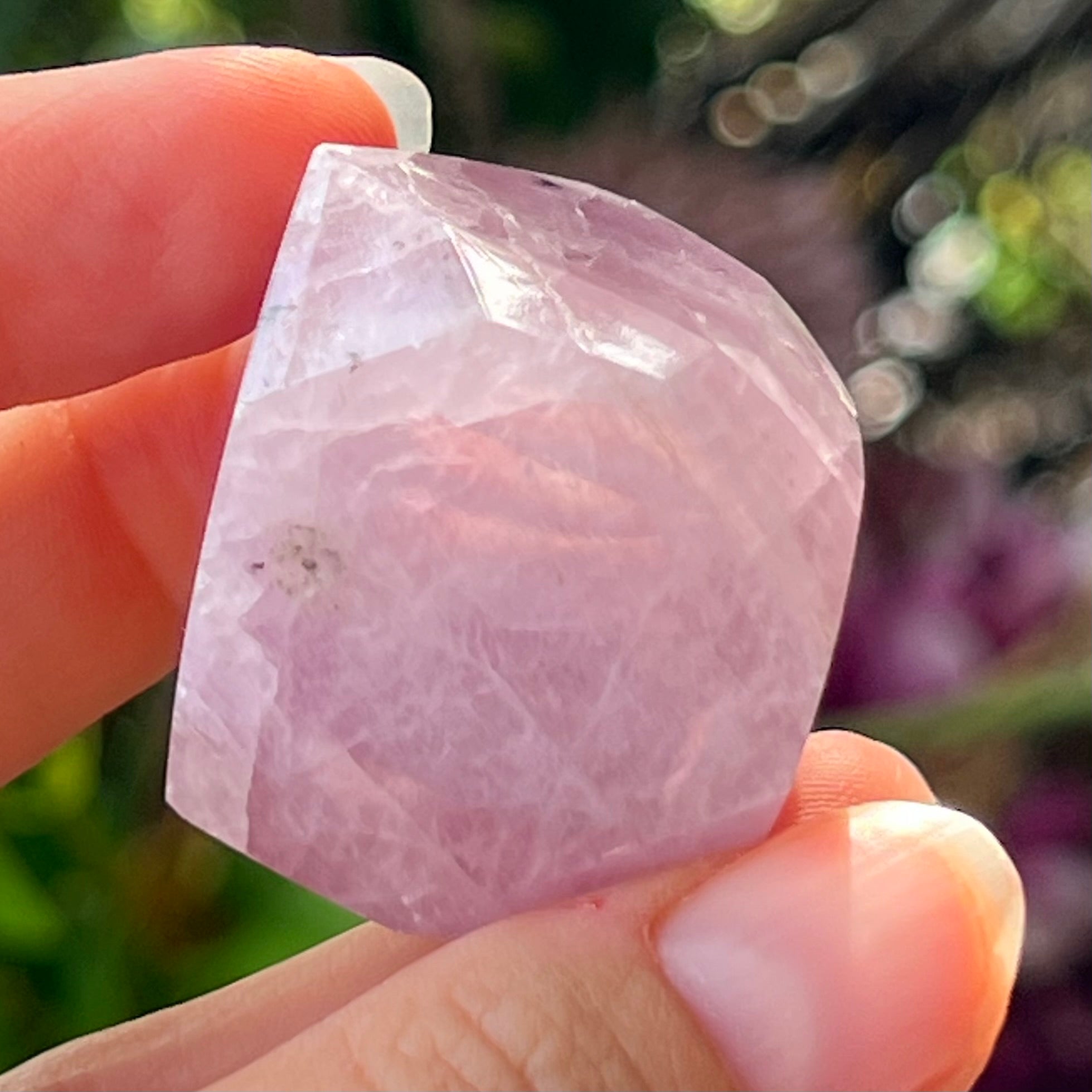 Kunzite Faceted Freeform