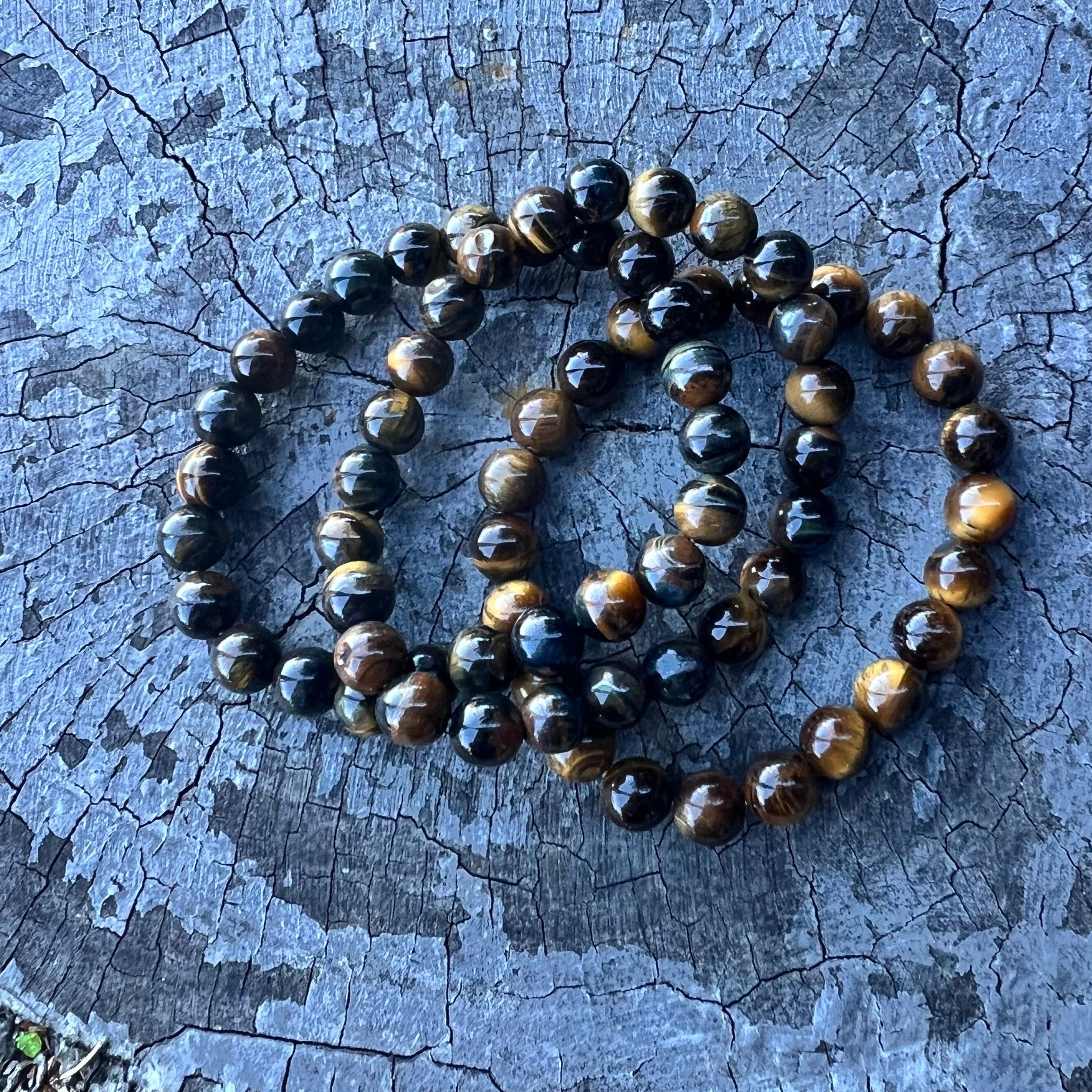 Tiger Eye Beaded Bracelet