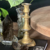 Boho Jungle ~ Vintage Brass Candle Holder - Sphere Holder Decor