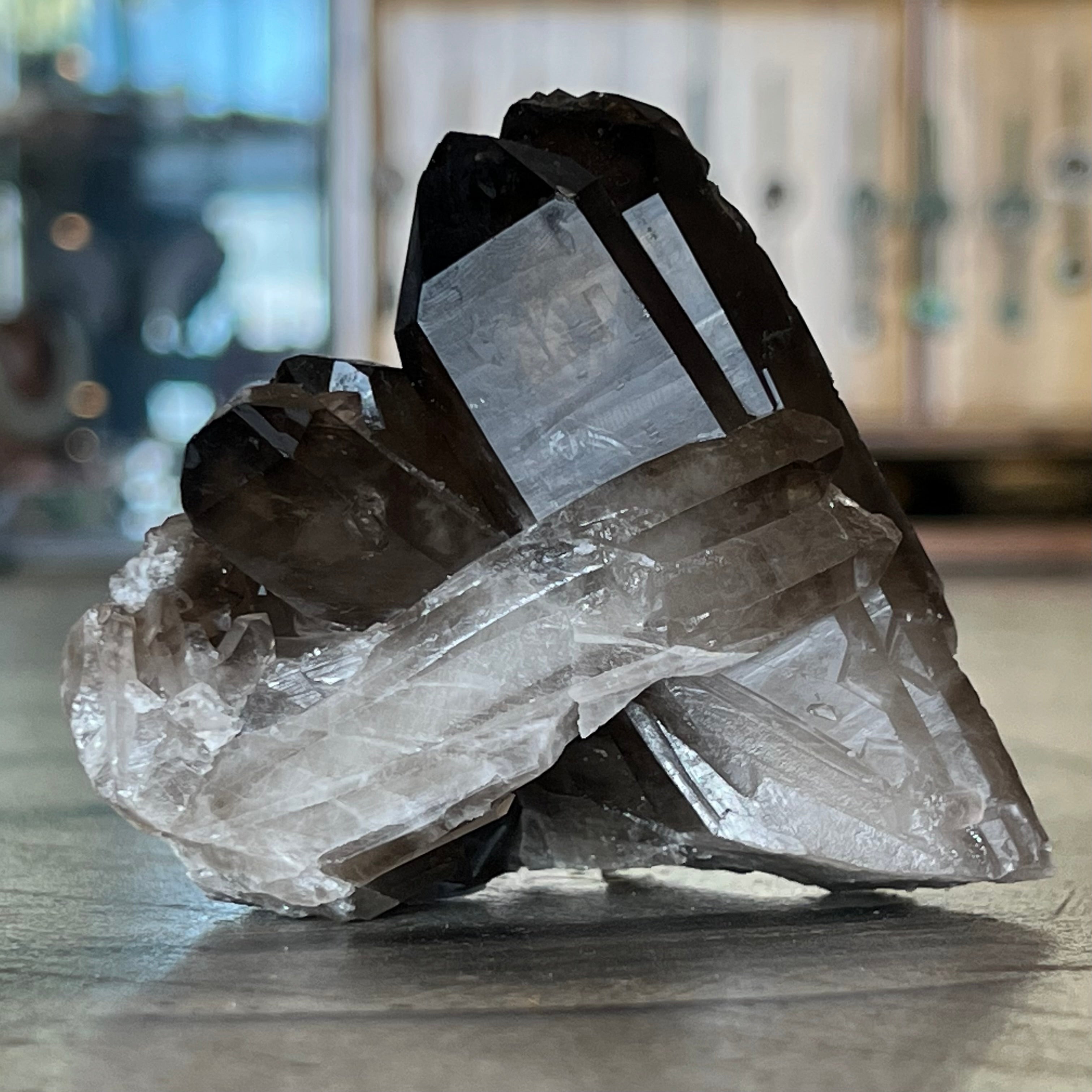 Smokey Quartz Cluster