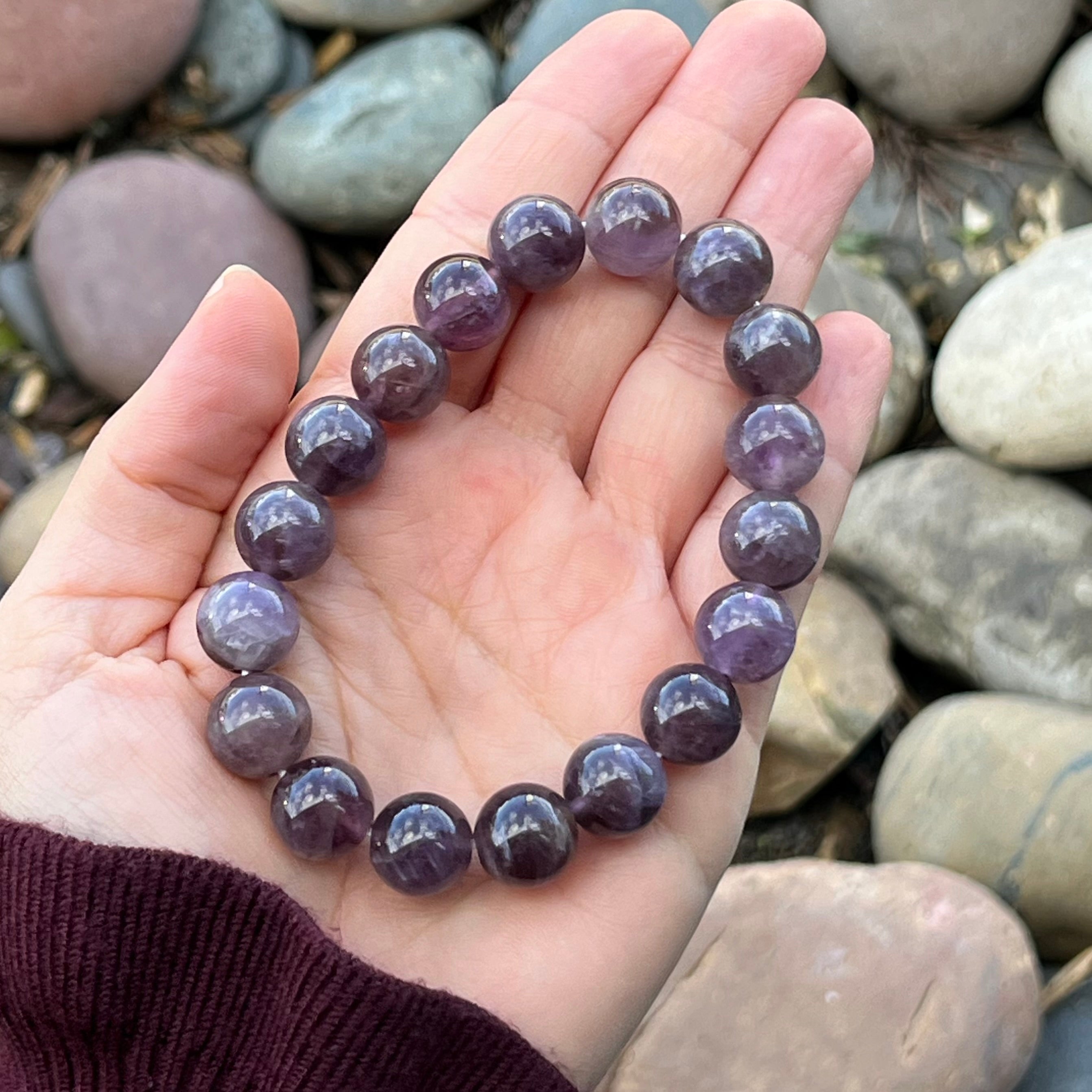 Men’s ~ Amethyst ~ Peace and Calm Bracelet