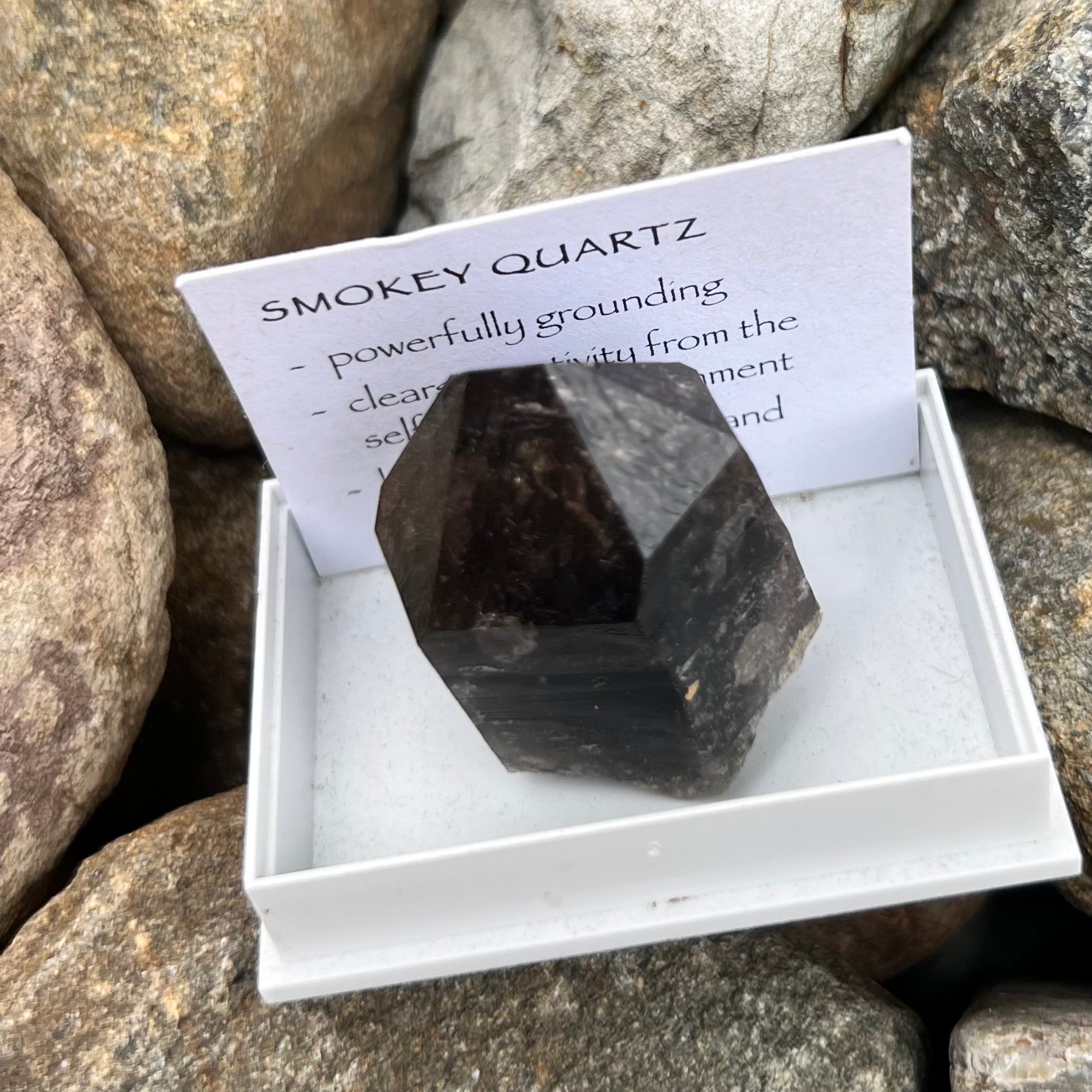 Smokey Quartz ~ Specialty Boxed Crystal