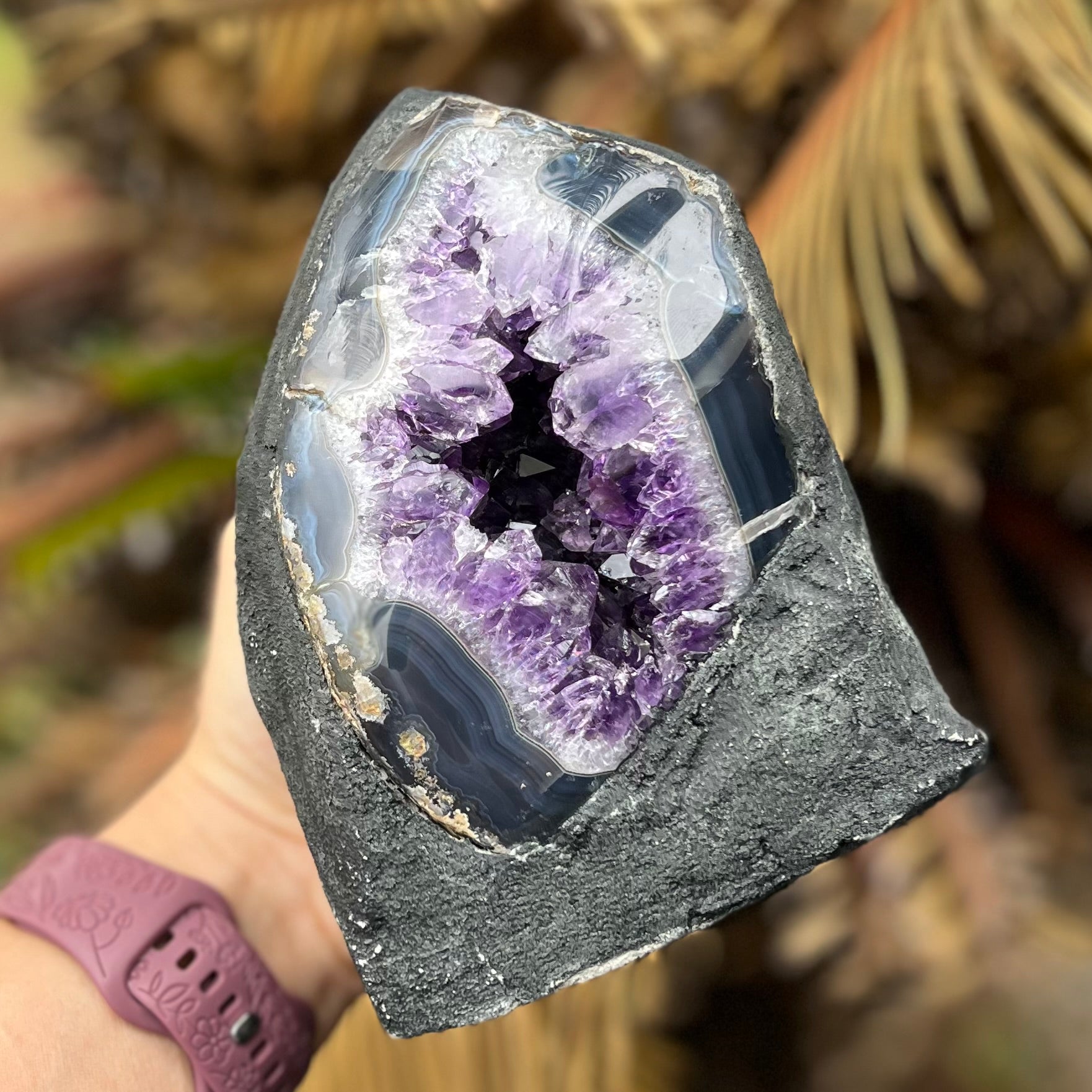 Amethyst Geode Cave
