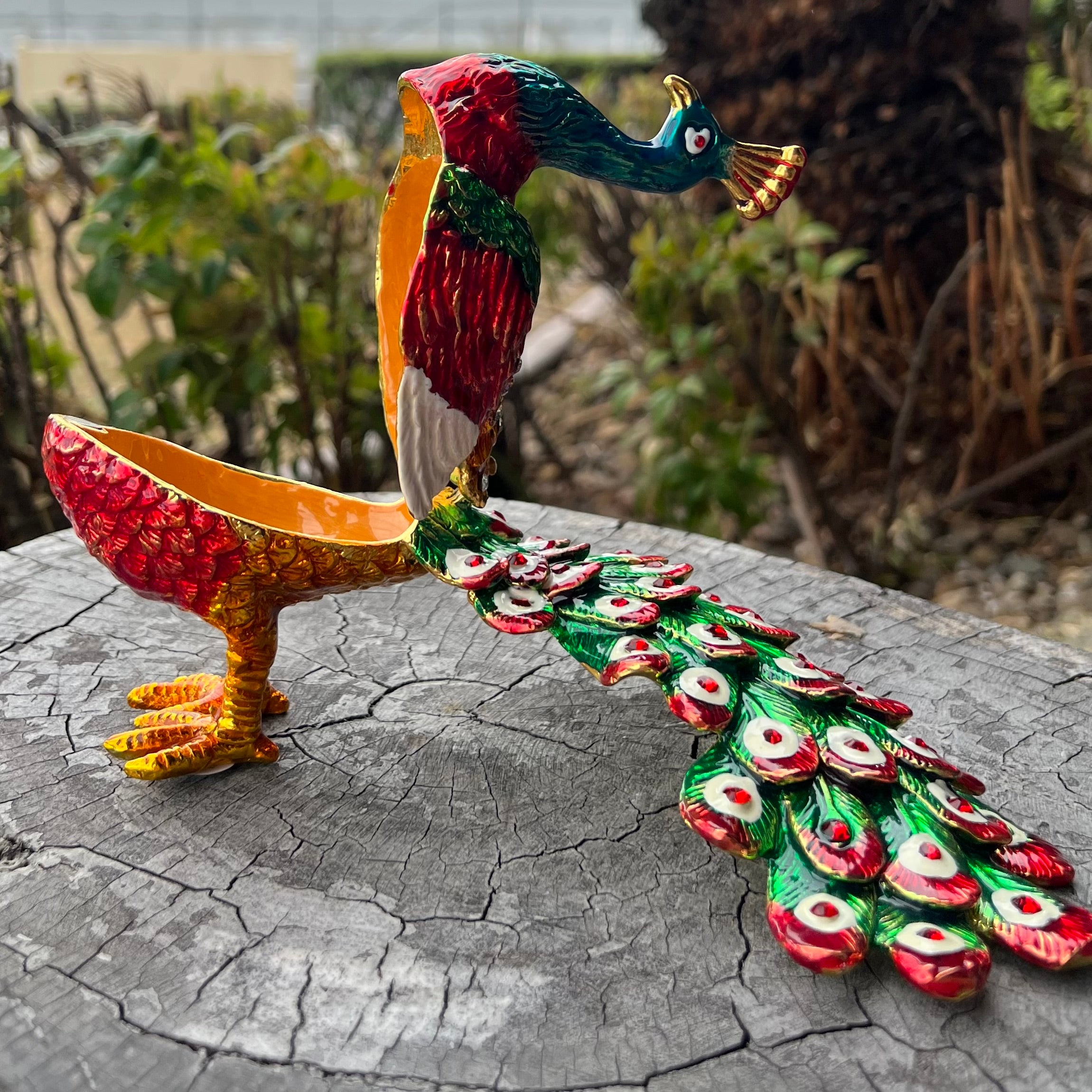 Peacock ~ Trinket Box