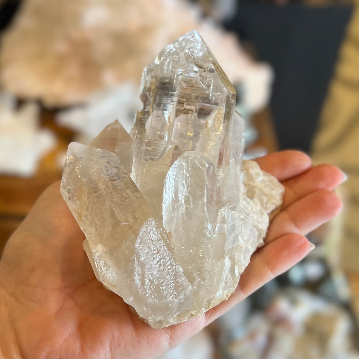 Clear Quartz Cluster