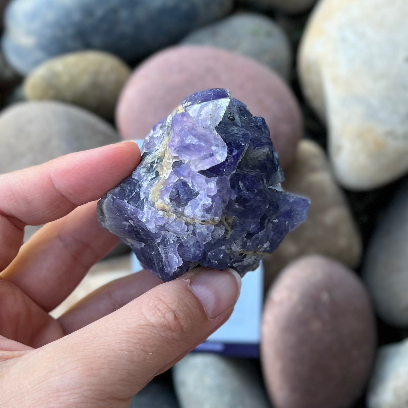 Raw Rainbow Fluorite Specimen