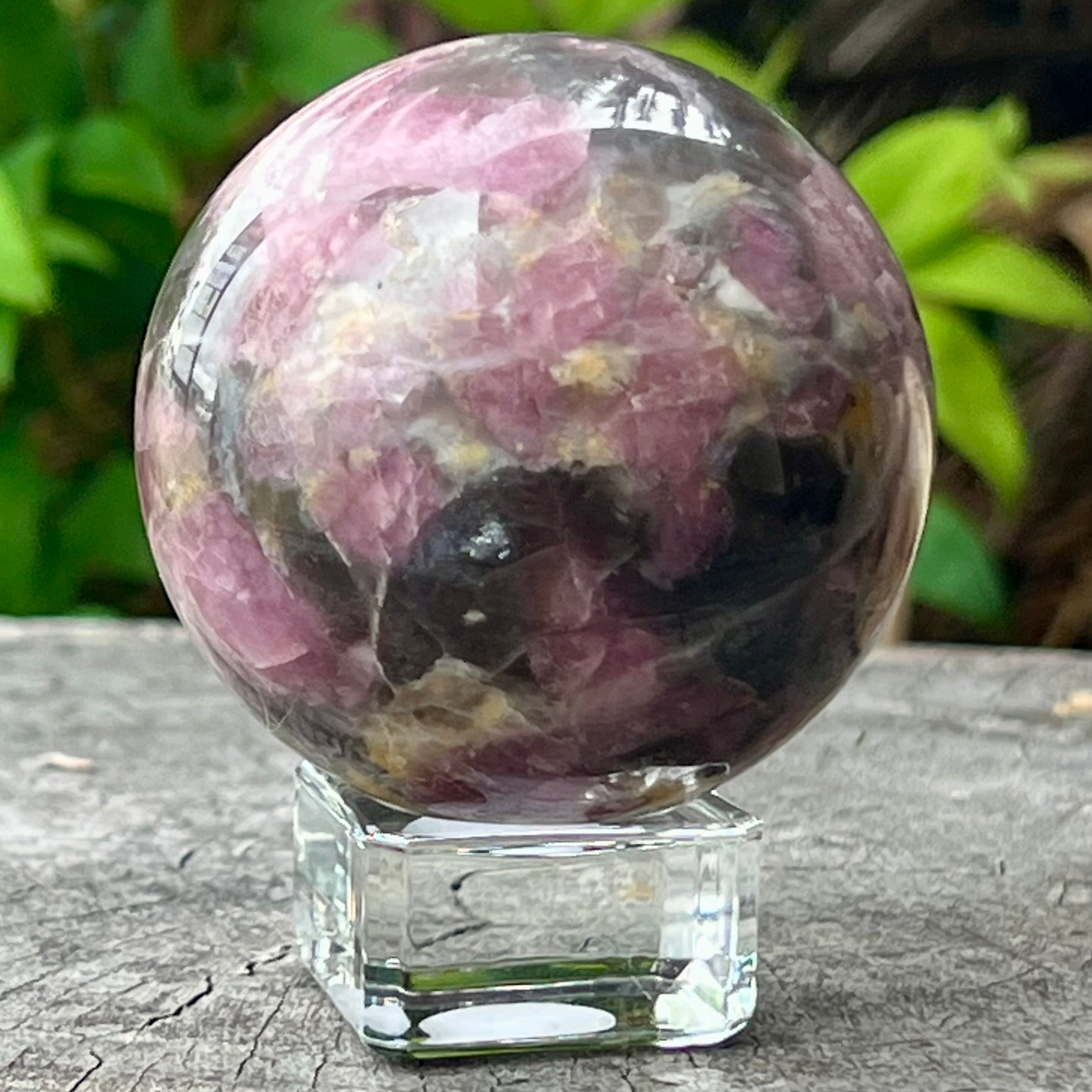 Pink Tourmaline Sphere
