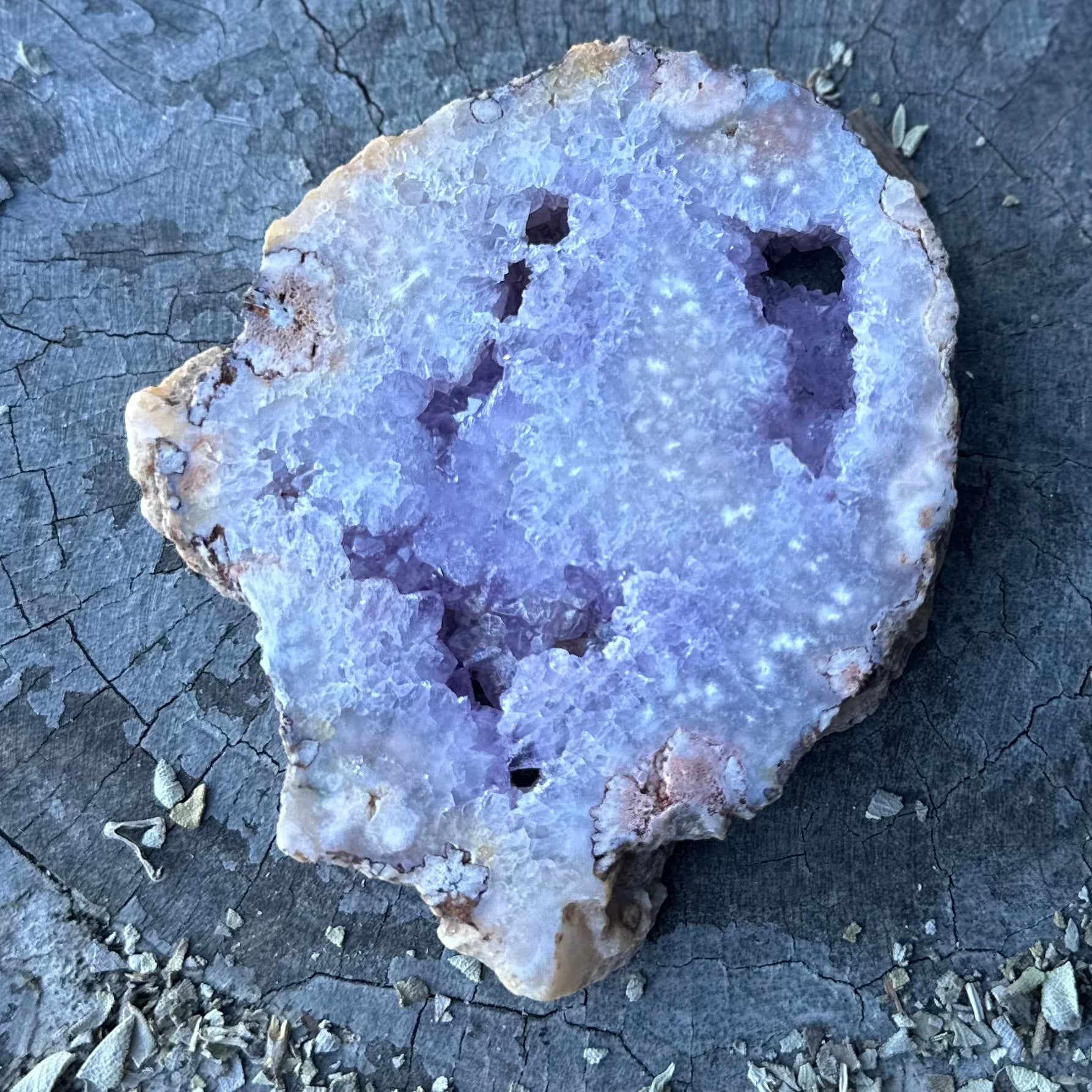Pink and Purple Amethyst Slab