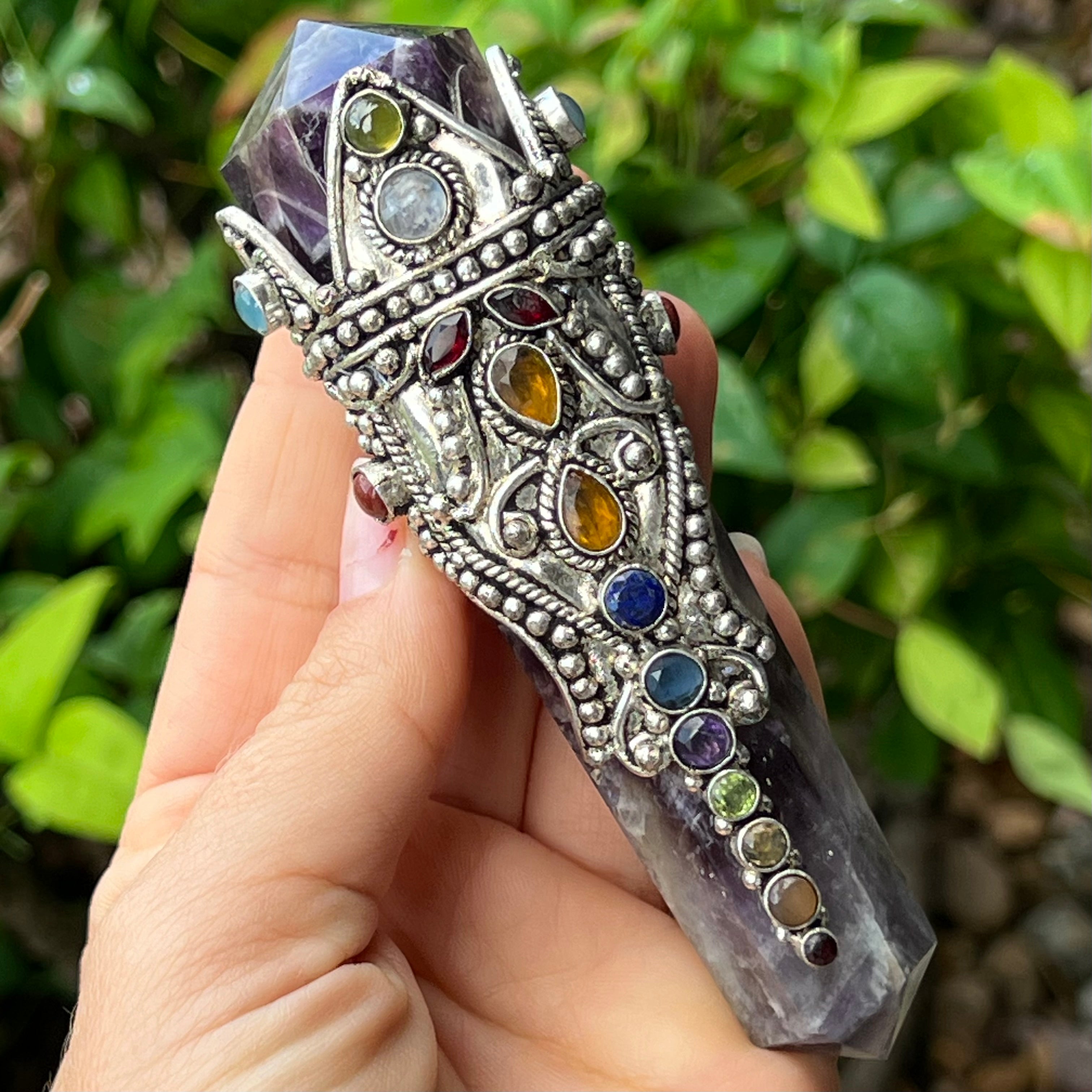 Super Wand ~ Embellished Amethyst ~ 2