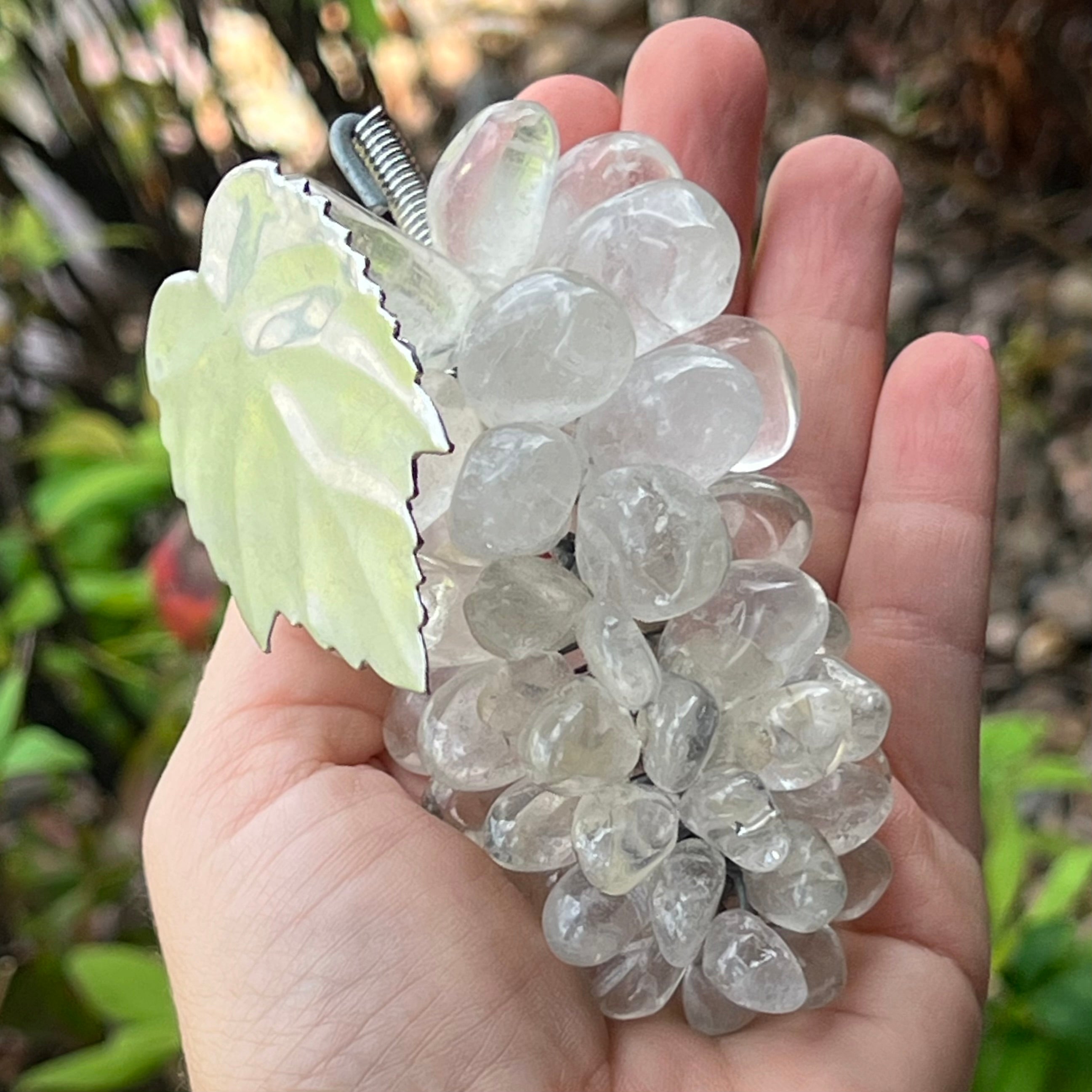 Clear Quartz Grapes