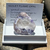 Violet Flame Opal ~ Specialty Boxed Crystal