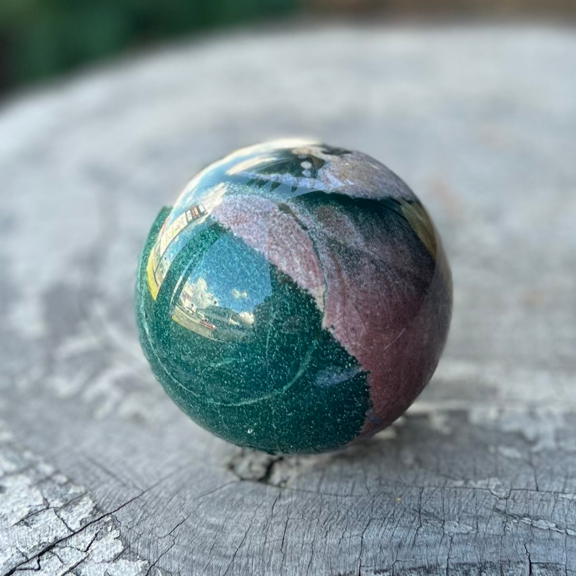 Ocean Jasper Sphere
