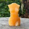 Calcite Woman Lady Body Carving
