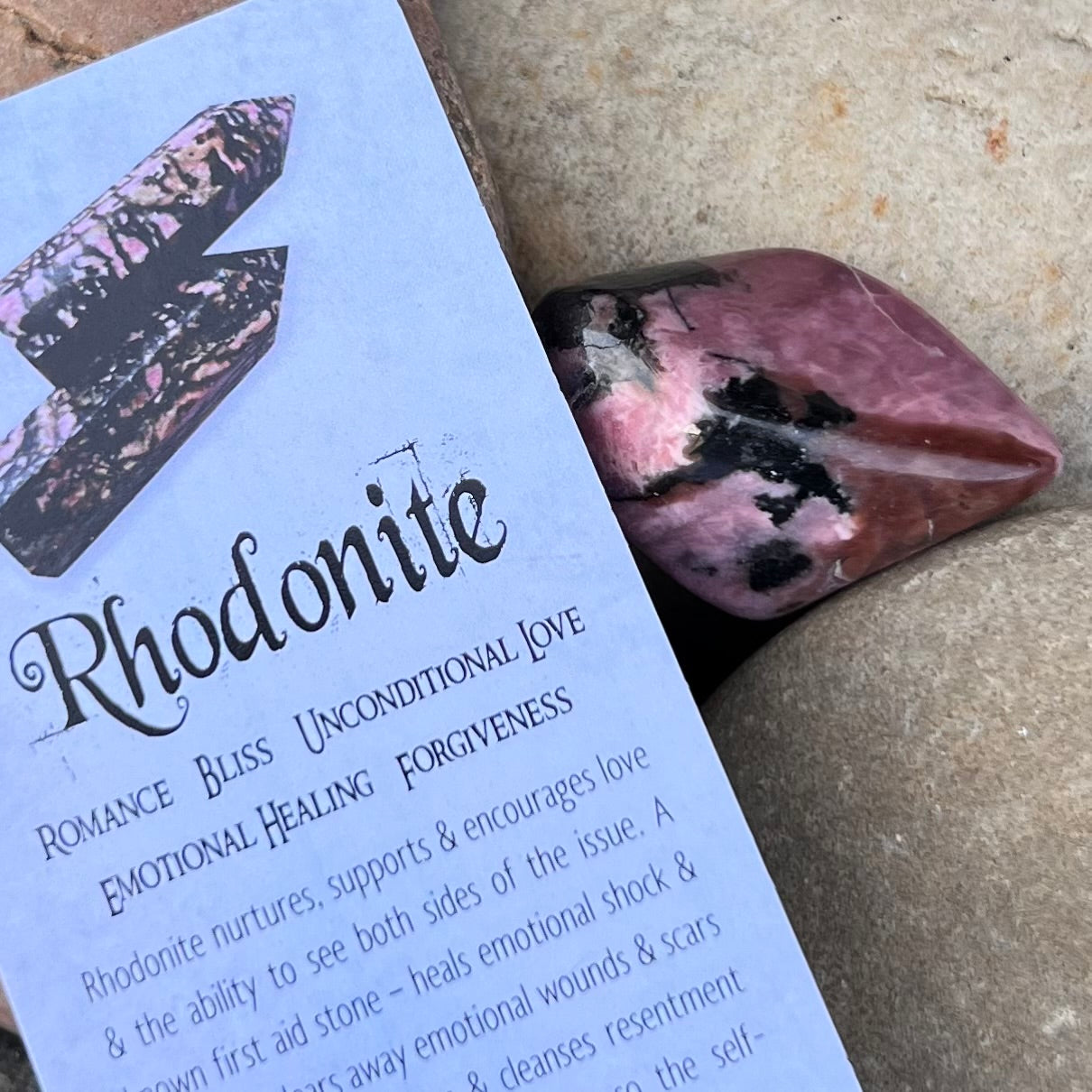 Rhodonite ~ Specialty Crystal