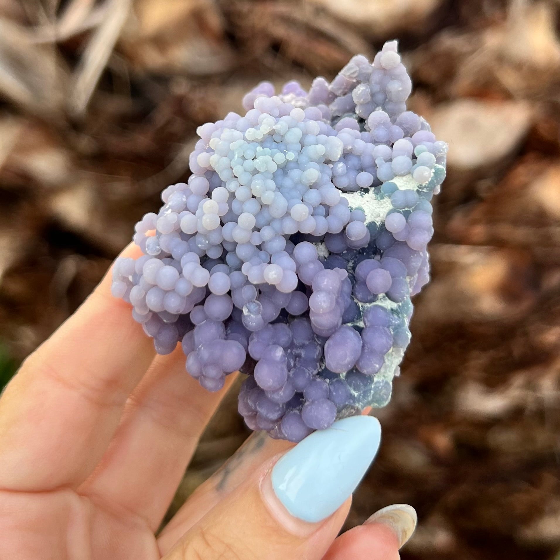 Grape Agate Specimen