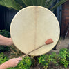 Medicine Drum Large - Goat Skin ~ Black