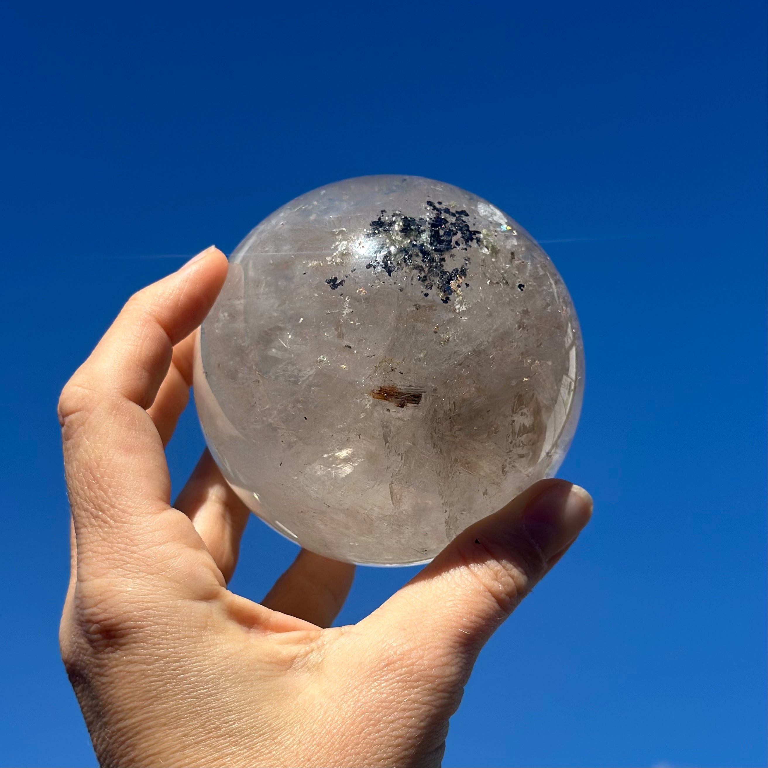 MClear Quartz Sphere ~ Medium
