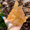 Tangerine Quartz Natural Raw Cluster