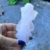 Memorial Angel ~ Rose Quartz Carving