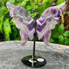 Amethyst Butterfly on Stand
