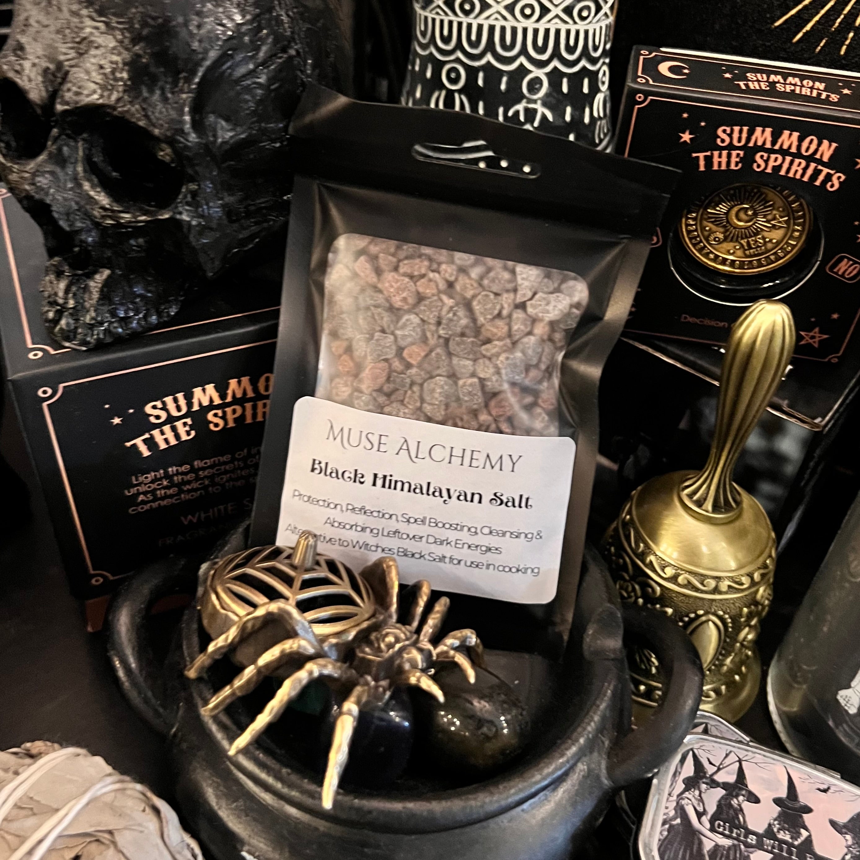 Black Himalayan Salt ~ Muse Alchemy Botanicals