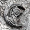 Celestial Kitty Cat ~ Silver Sheen Obsidian
