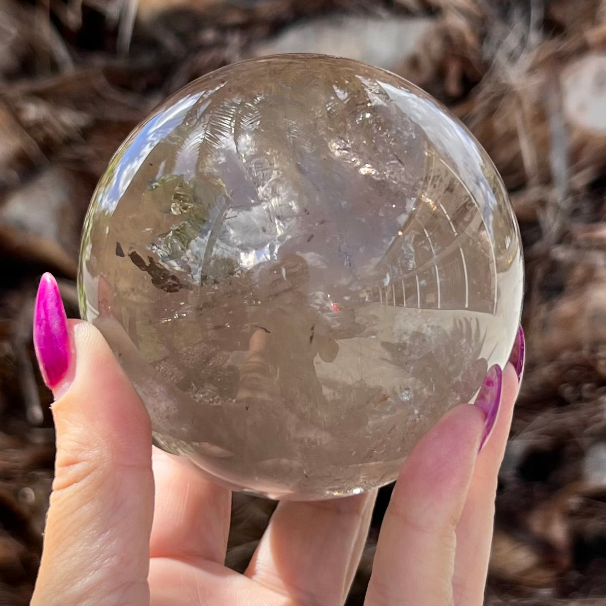 Smoky Quartz Sphere