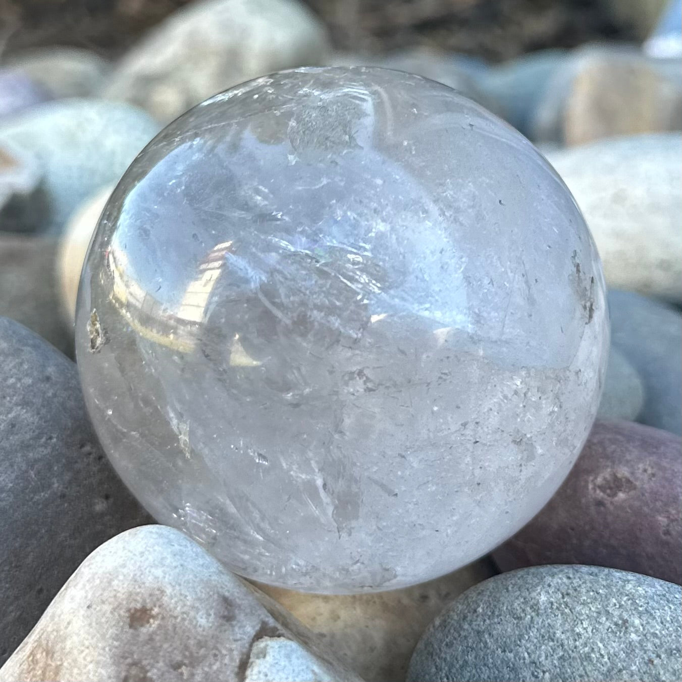 Clear Quartz Sphere ~ Large