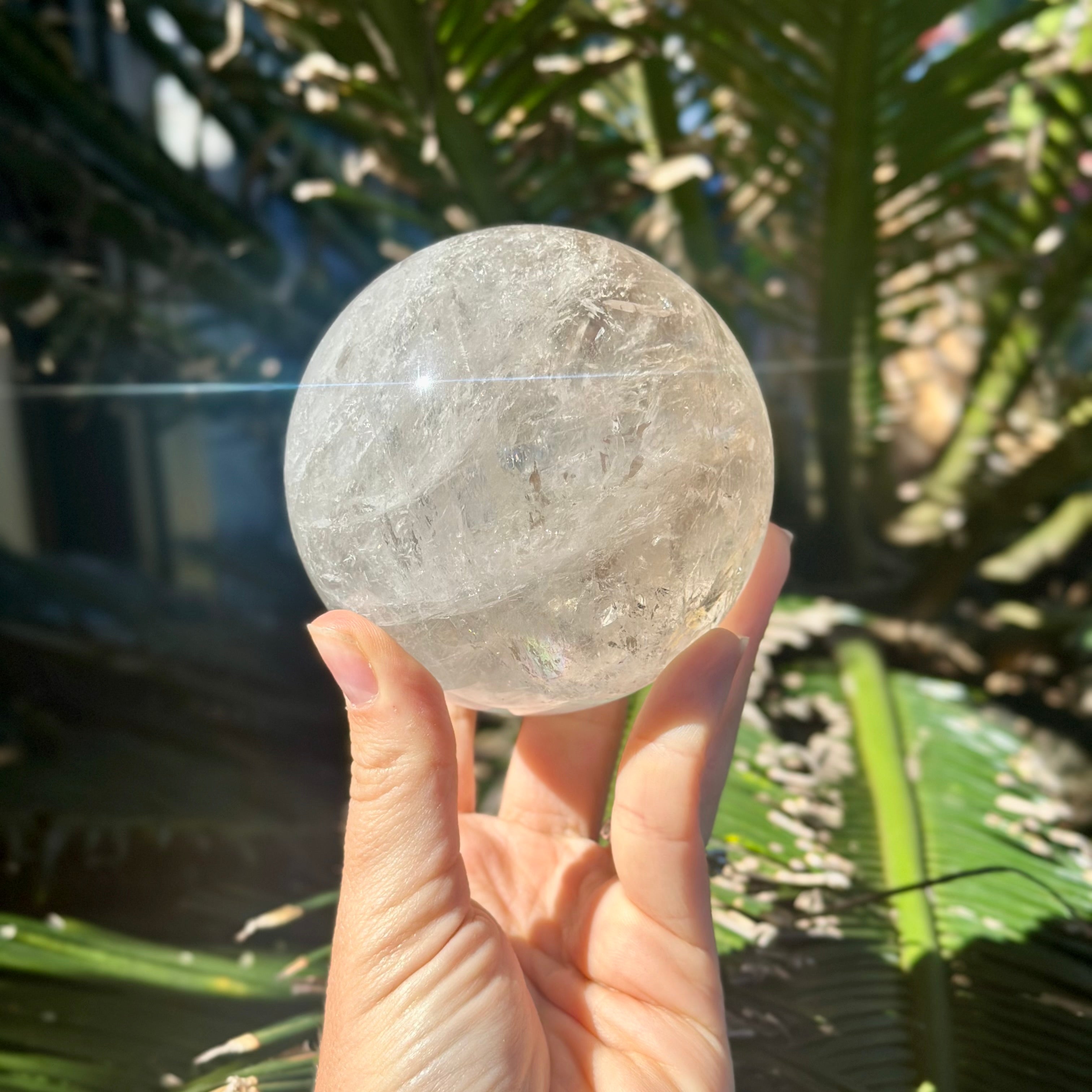 MClear Quartz Sphere ~ Medium