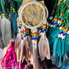 Tree of Life Native Rainbow Dream Catcher ~ Boho Beige