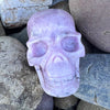 Kunzite Skull ~ Specialty Crystal Carving