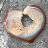 Carnelian Geode Heart