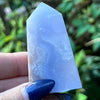 Blue Lace Agate Tower