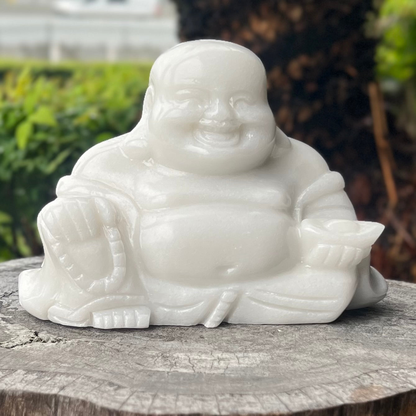 White Jade Buddha