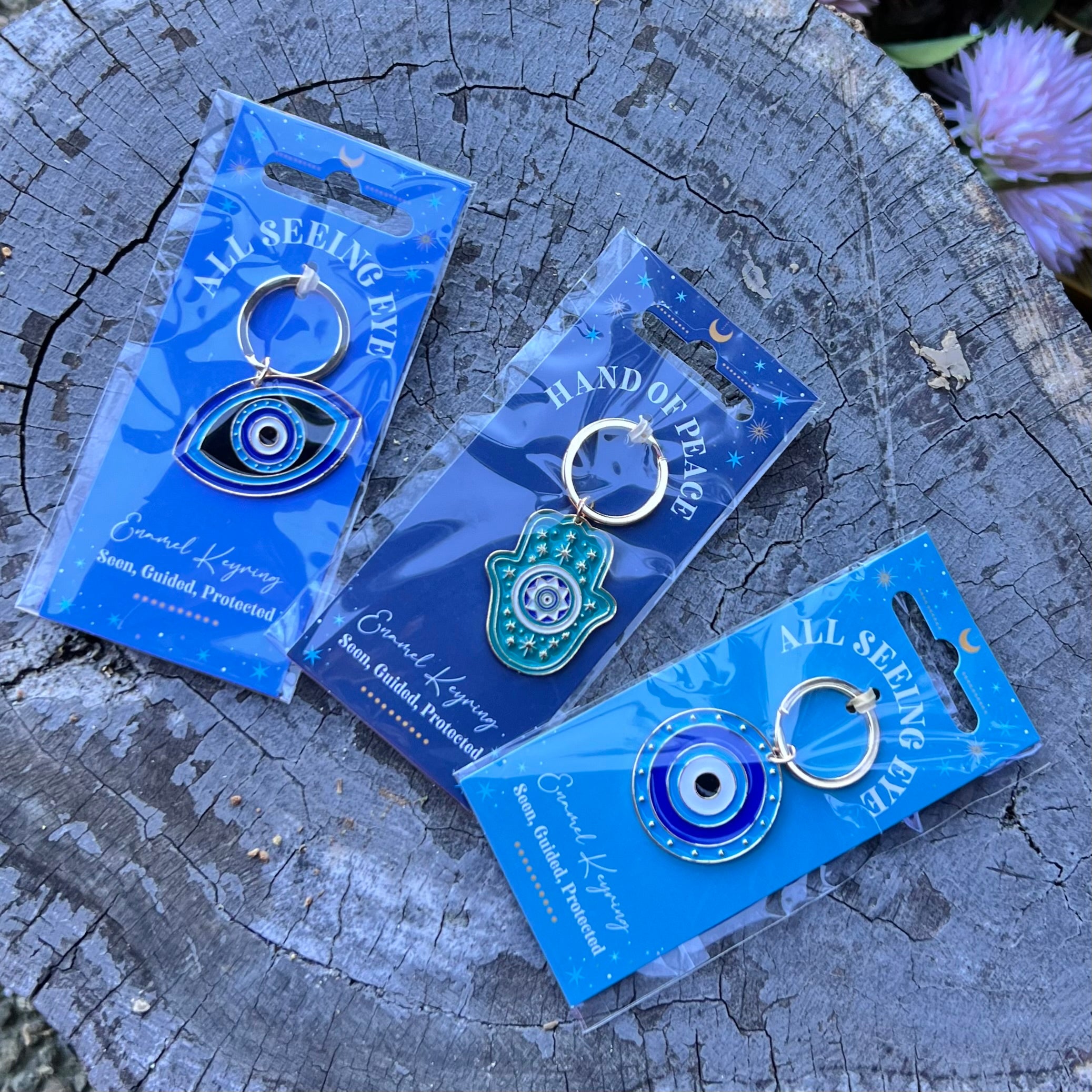 Hamsa Hand Protection  ~ Key Ring