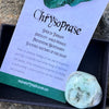 Chrysoprase ~ Specialty Boxed Crystal