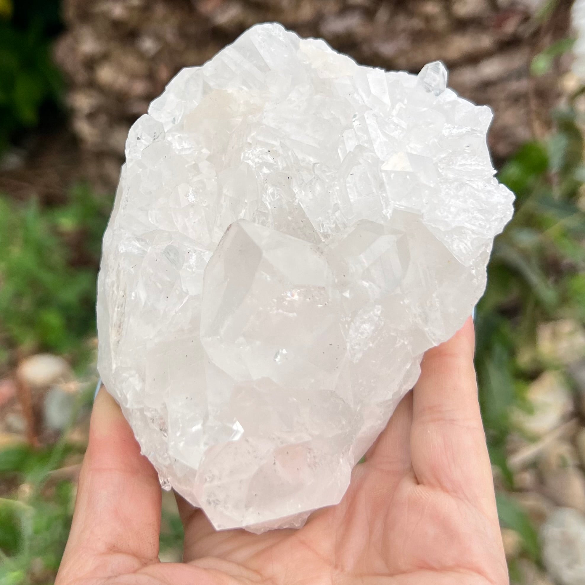 Clear Quartz Natural Raw Cluster (5)