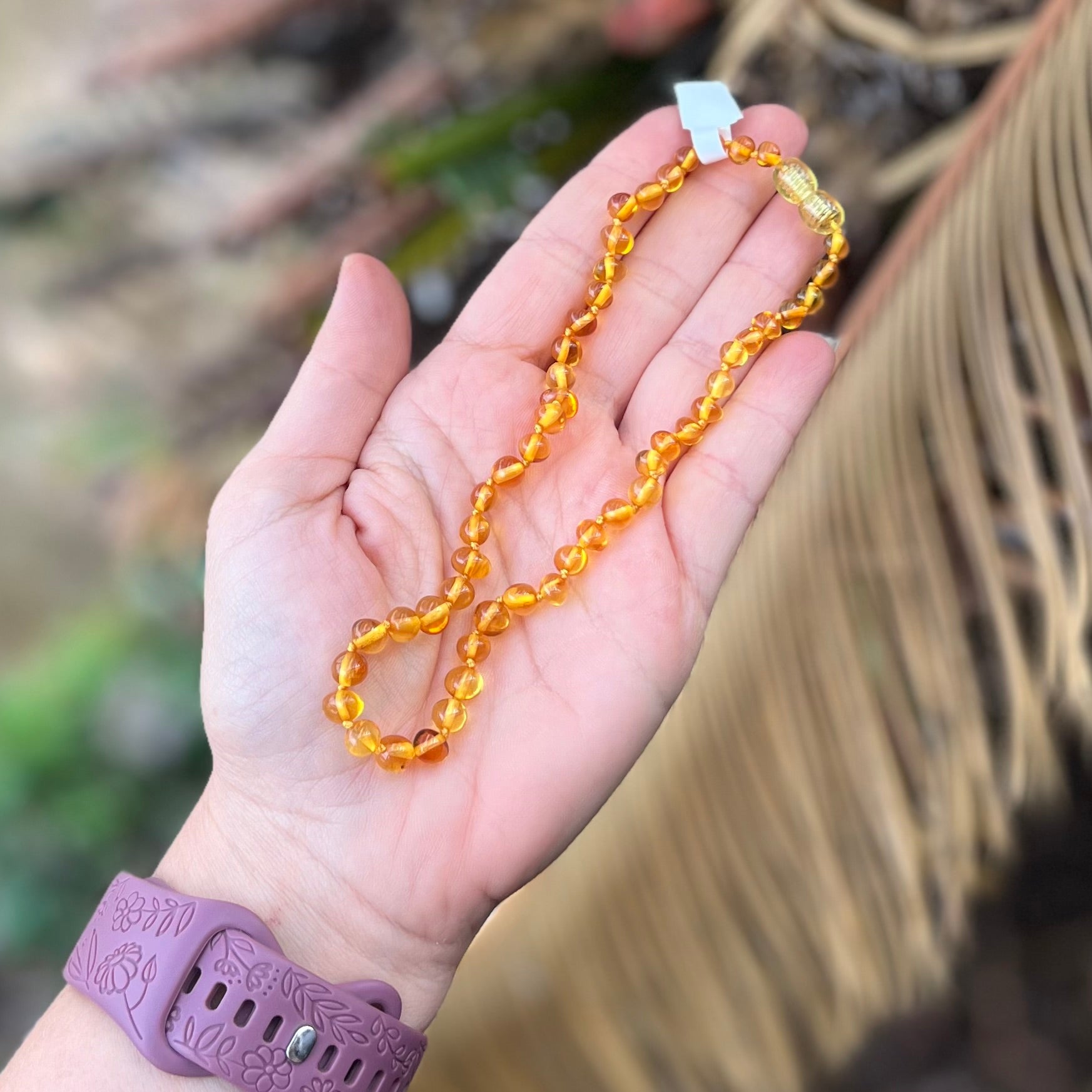 Amber Baby Teething Necklace