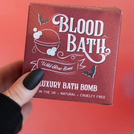 Blood Bath ~ Wild Rose Bath Bomb