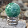 Emotional Balancing  Green Fluorite Sphere