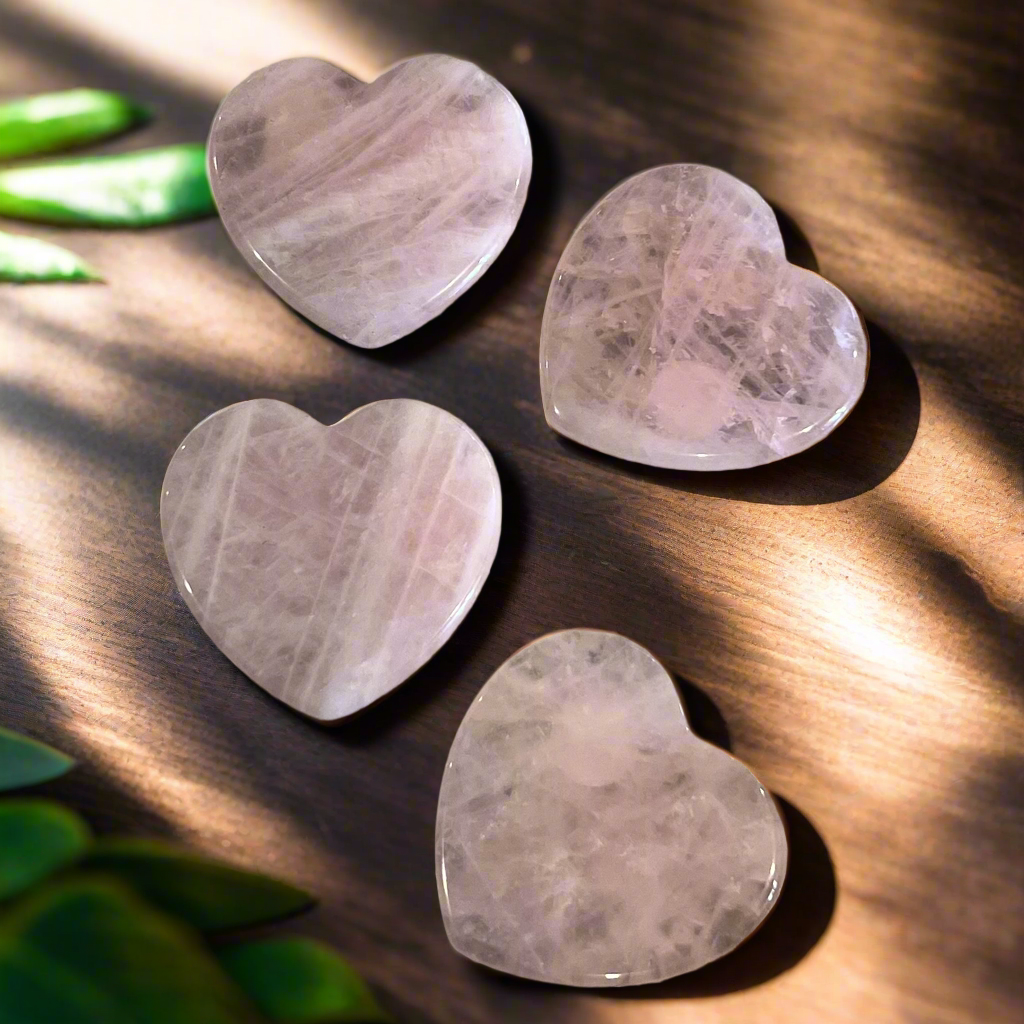 Rose Quartz Heart