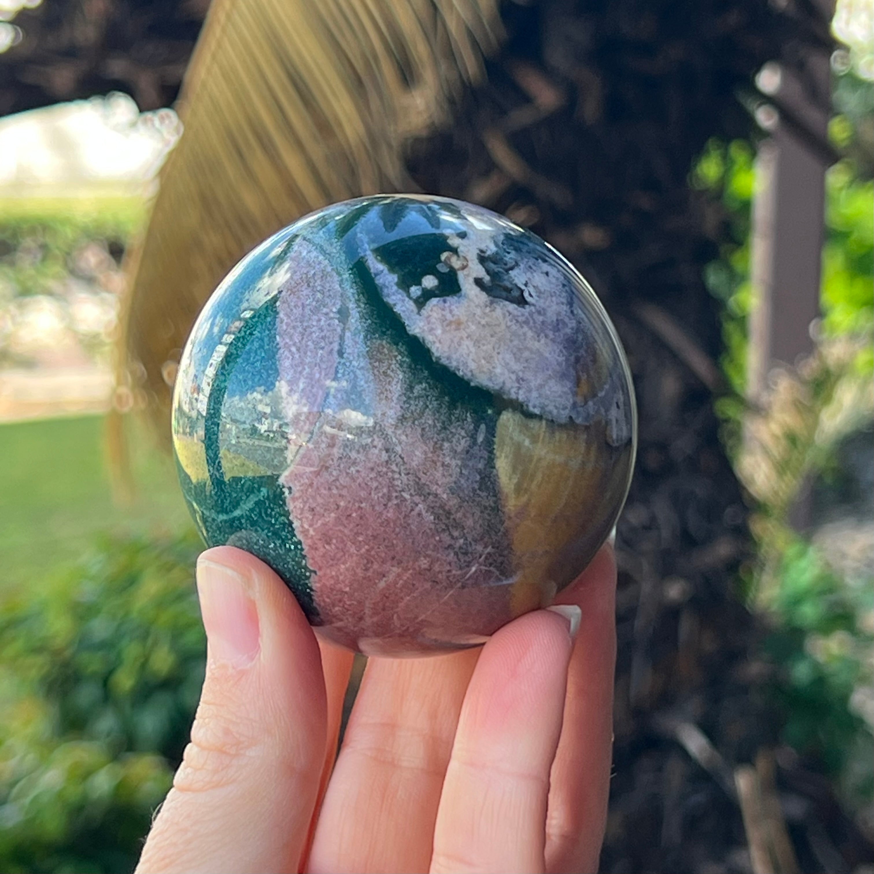 Ocean Jasper Sphere