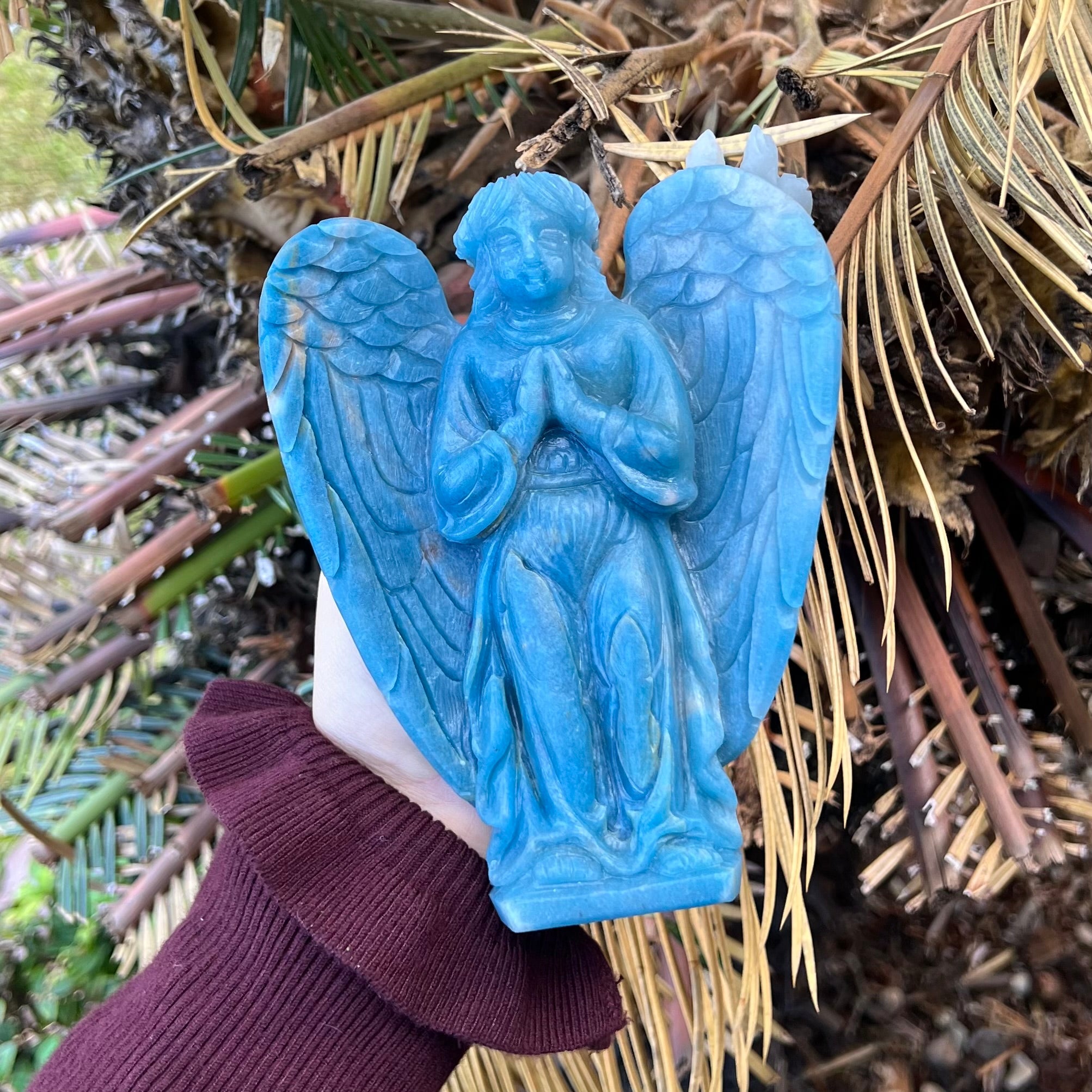 Blue Aventurine Guardian Angel