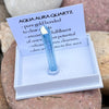 Aqua Aura Point ~ Specialty Boxed Crystal