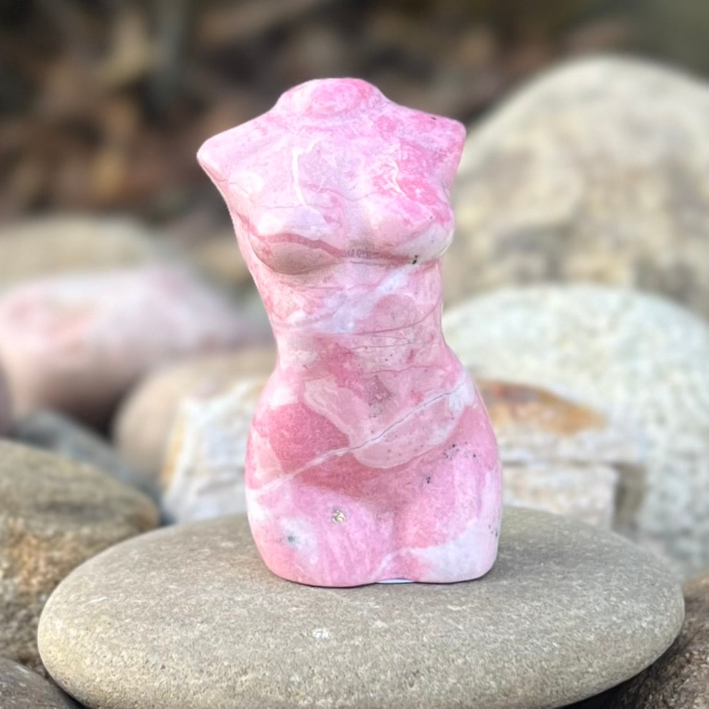 Pink Opal ~ Lady Body Carving ~ 2