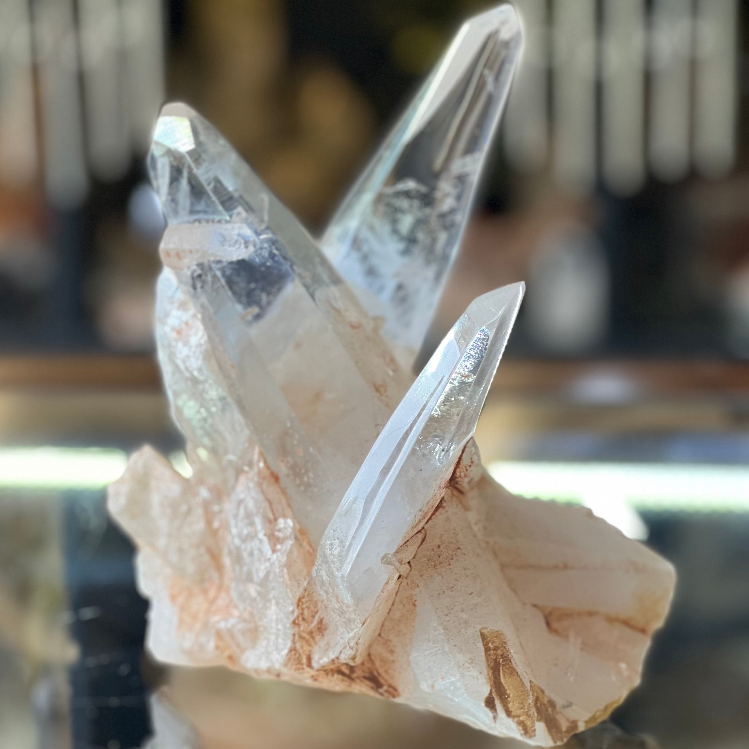 Clear Quartz Raw Cluster