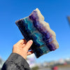 Rainbow Fluorite Slab